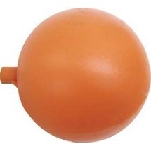 5IN ORANGE PLASTIC FLOAT